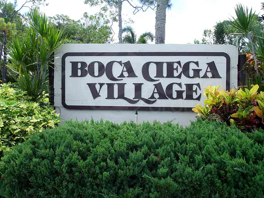 Boca Ciega Village Signage